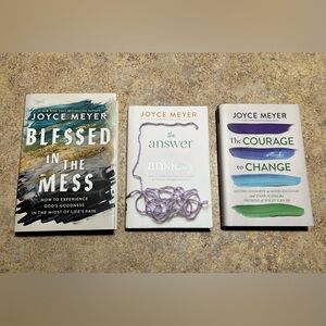 Joyce Meyer Book Bundle | 3 Joyce Meyer Hardcover Books Like New